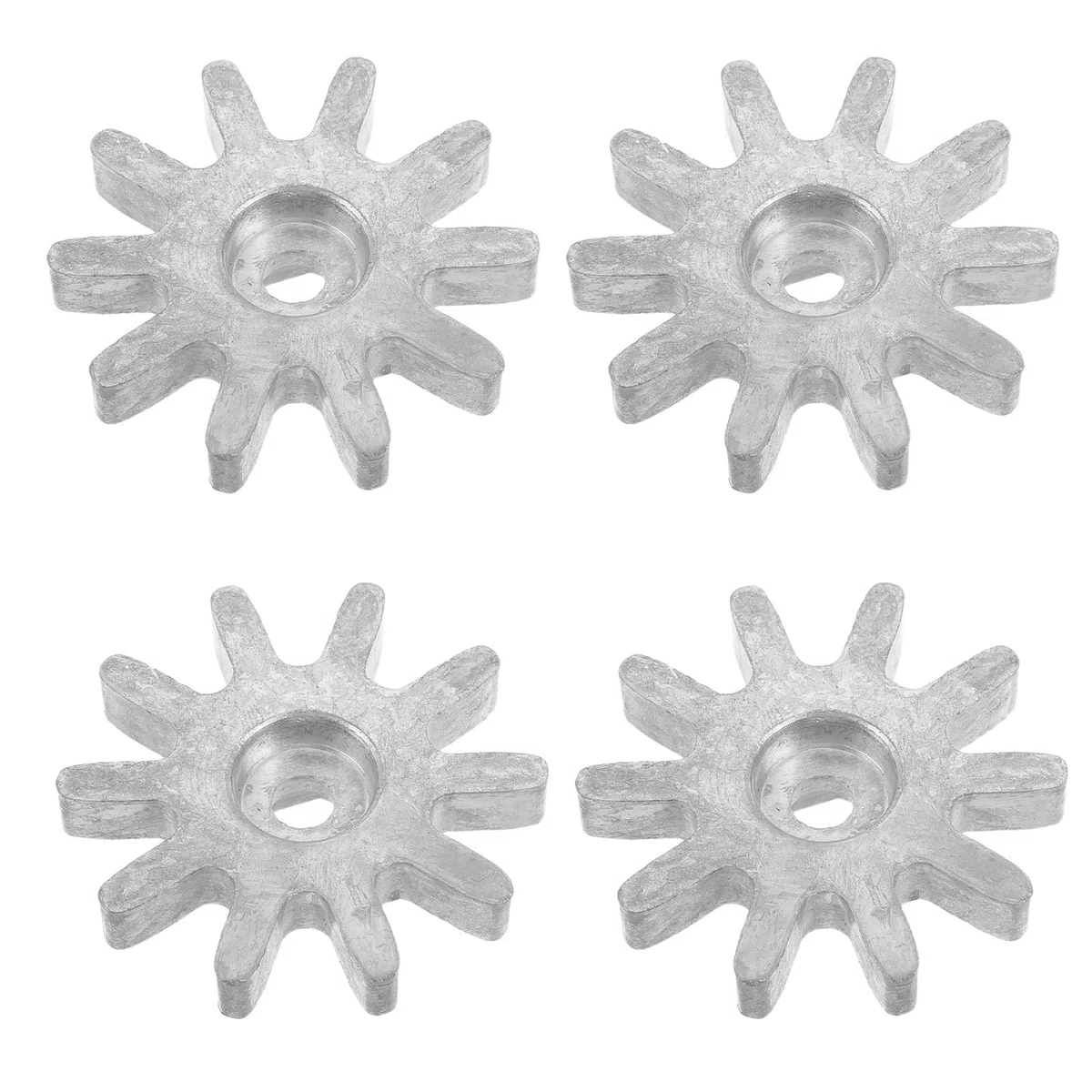 Gatuida 4 Piezas Metálico de 4.30x4.30x1.20 Cm para Máquina Expendedora Mini Estructura de Rueda Dentada Resistente y Compatible para Dispensadores