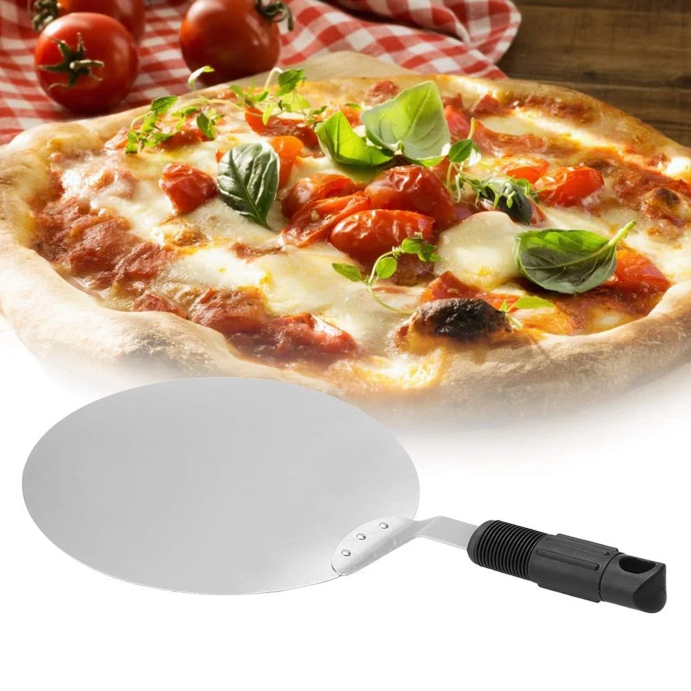 Pala para Pizzas Paleta de Acero Inoxidable para Transferencia de Horno, Herramientas ideal para horno de Pizza piedra horno & Grill