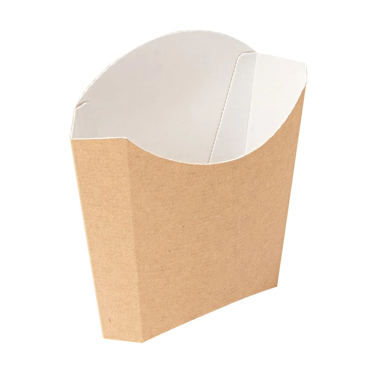 García de Pou - 200 unidades - Cajetillas Fritas Standard 'Thepack' 135 G 220 G/M2 13X8X13,5 Cm Natural Cartón Ondulado Nano-Micro