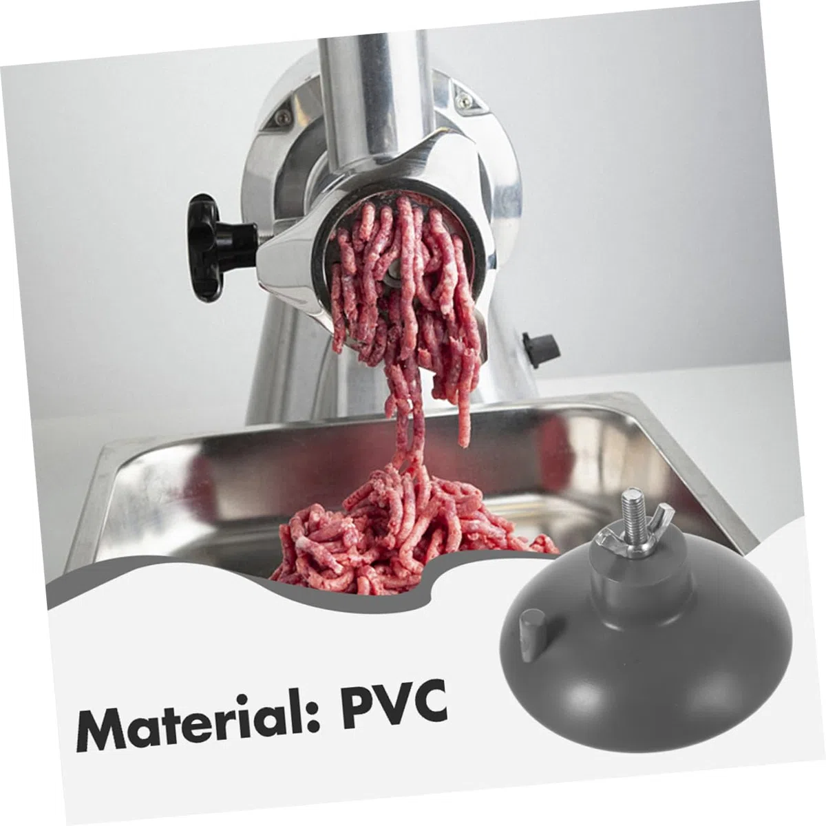 SOLUSTRE 4 Piezas de Ventosas Fuertes para Pies de Freidora de Pvc, Alta Eficiencia y Resistencia, Ideales para Cocina y Preparación de Alimentos
