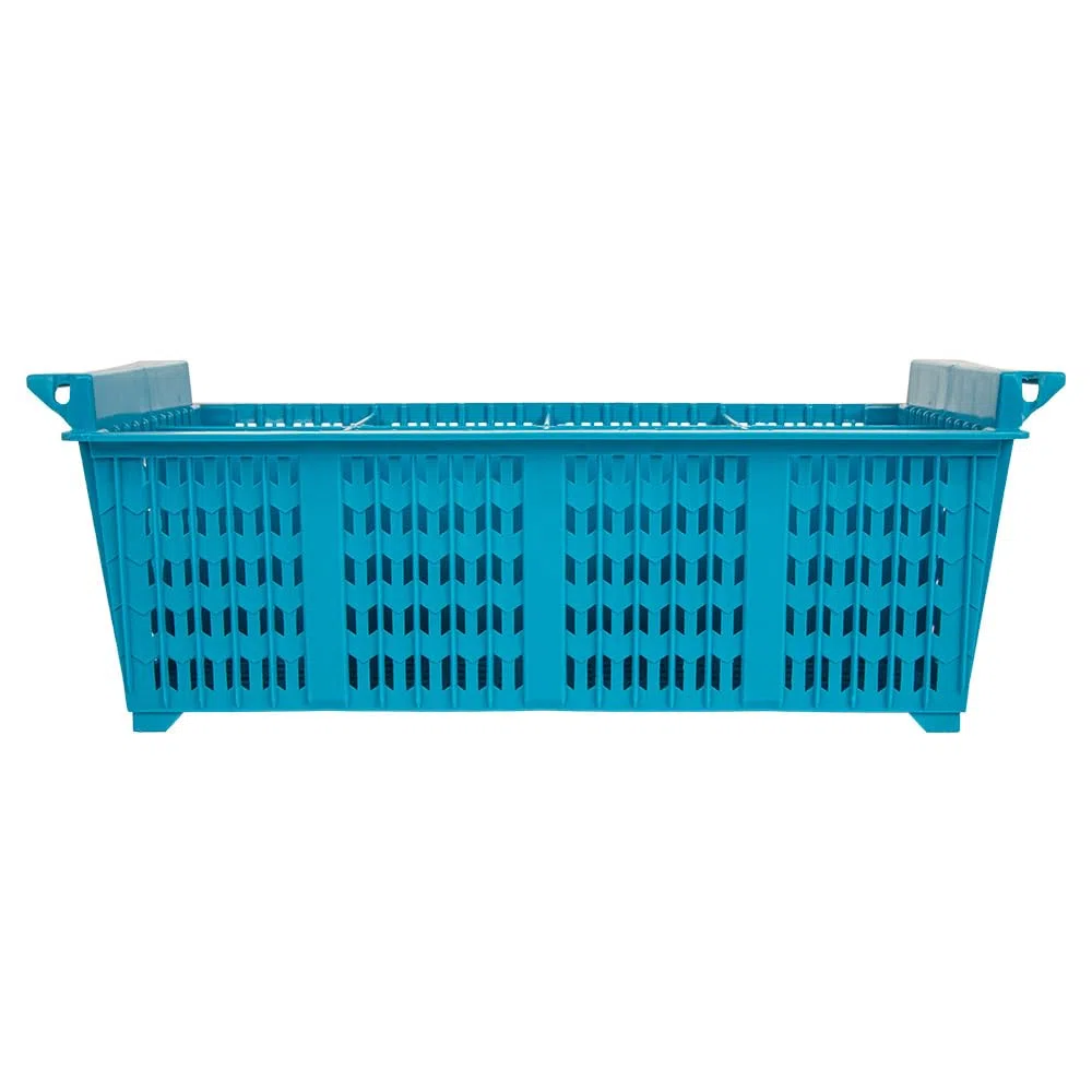 García de Pou Cesta Cubiertos Sin Asas 42,5X21X15 Cm Azul Pp
