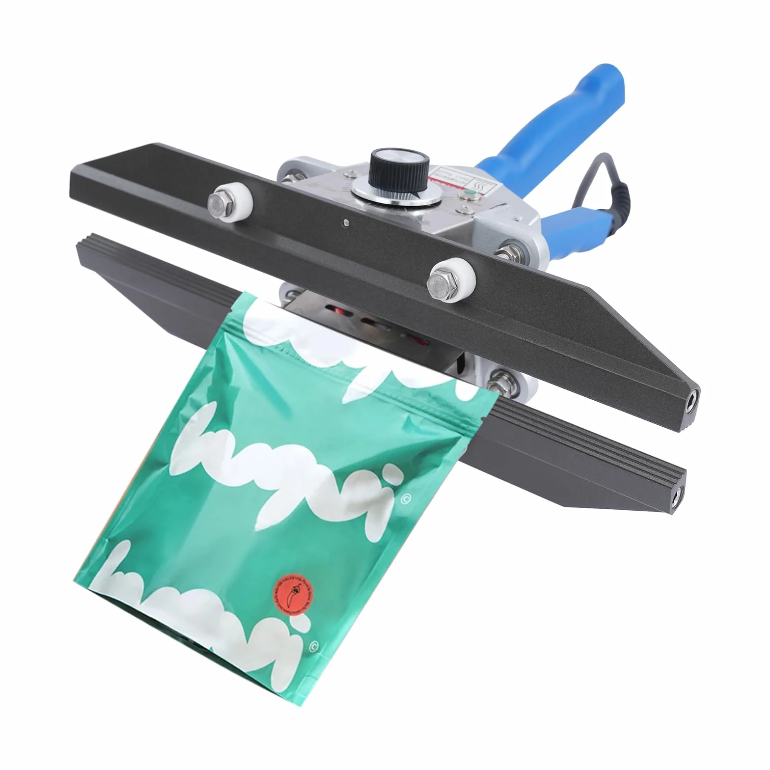 Sellador térmico portátil, máquina de soldadura de 30 cm, dispositivo de sellado de encogimiento portátil, 10 mm de ancho de sellado para bolsas compuestas, bolsas de papel de aluminio, bolsas de