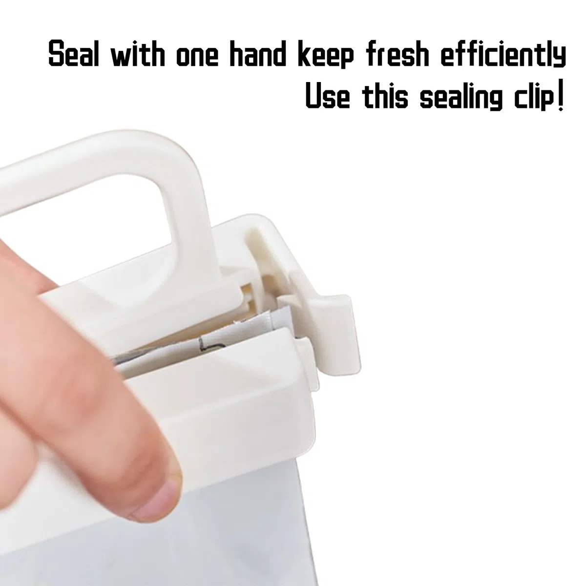 2 clip para bolsas con boquilla, clips de cierre con escurridor, clips de cierre con sacudida, reutilizables para alimentos,dispensador de aperitivos para embalaje, dulces