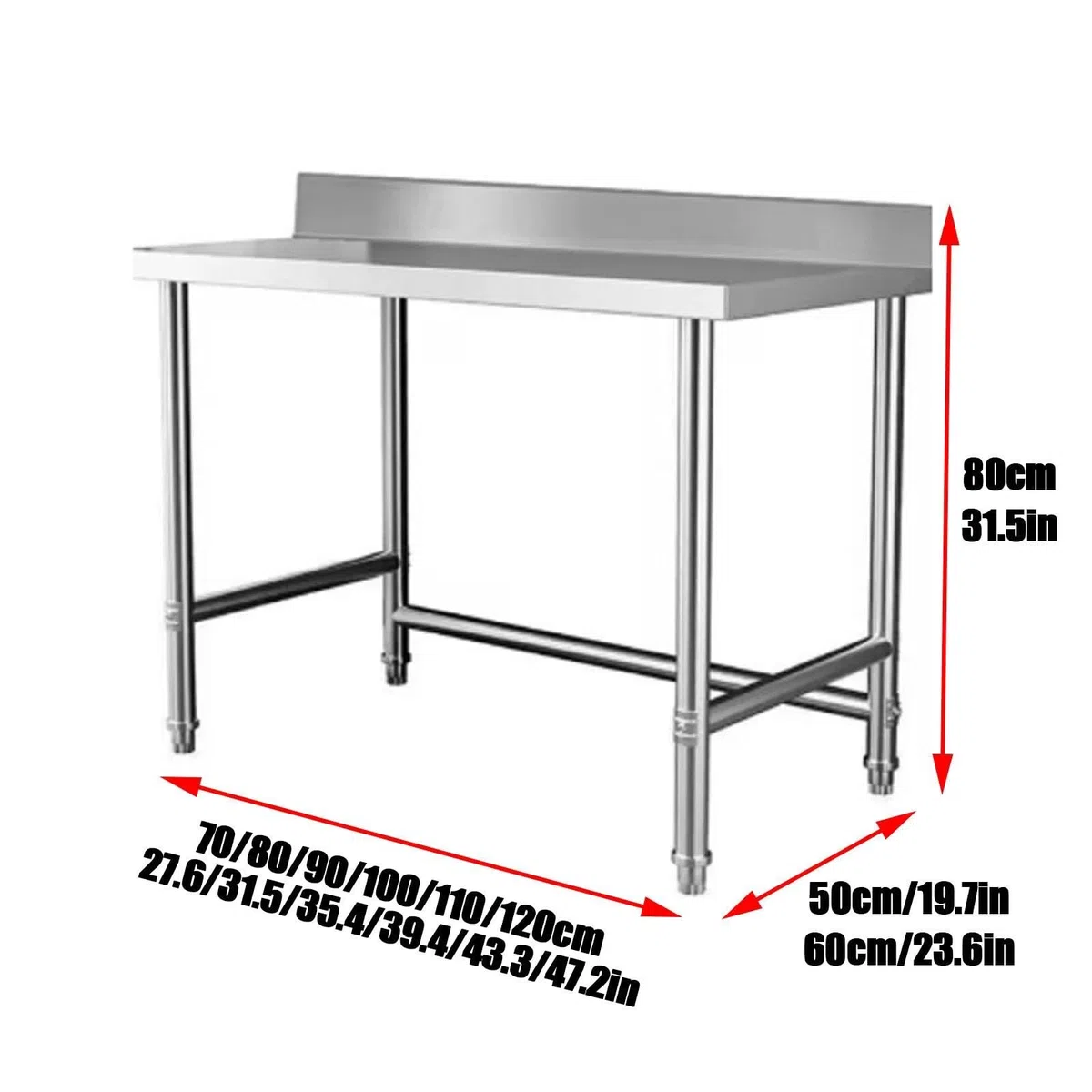 Mesa Acero Inoxidable, Mesa Auxiliar Cocina