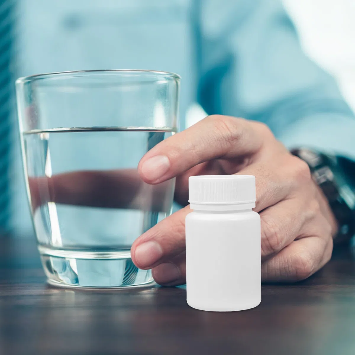 Garneck Botellas de Plástico Vacías 50 Ml Paquete de 20 Unidades con Tapa de Rosca y Sellado Hermético Frascos Reutilizables para Almacenamiento de Pastillas Aceite de Pescado