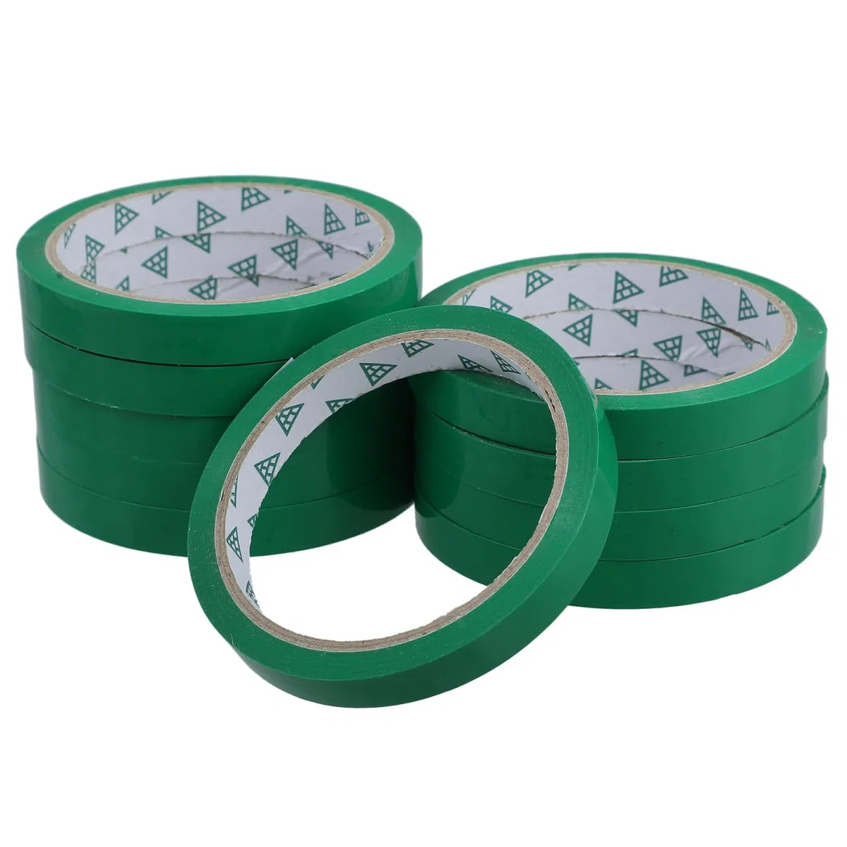 Cinta Adhesiva Para Sellar Bolsas De Frutas Y Verduras 10 Rollos 177.17 Pulgadas Resistente Y Elástica Para Hogar Supermercados Y Mercados Agrícolas