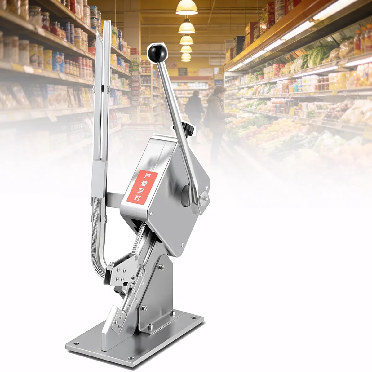 Genérico Máquina Manual en Forma de U para el engaste de Salchichas, destinada a la Industria alimentaria y a supermercados.