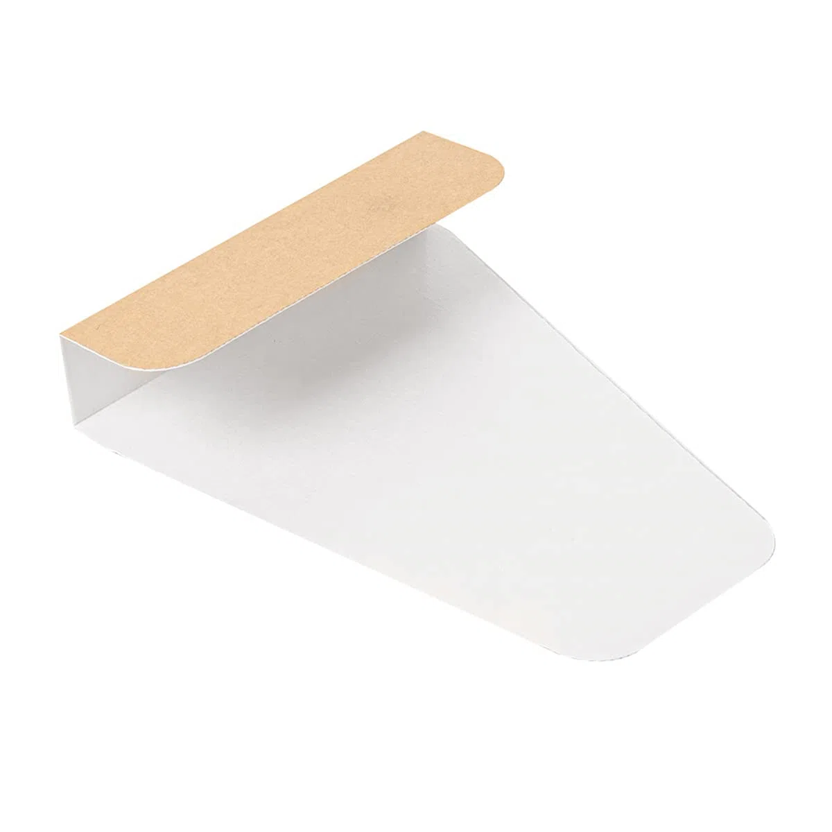 García de Pou - 200 unidades - Pilla Pizza 'Thepack' 220 G/M2 12X15,4X2,7 Cm Natural Cartón Ondulado Nano-Micro