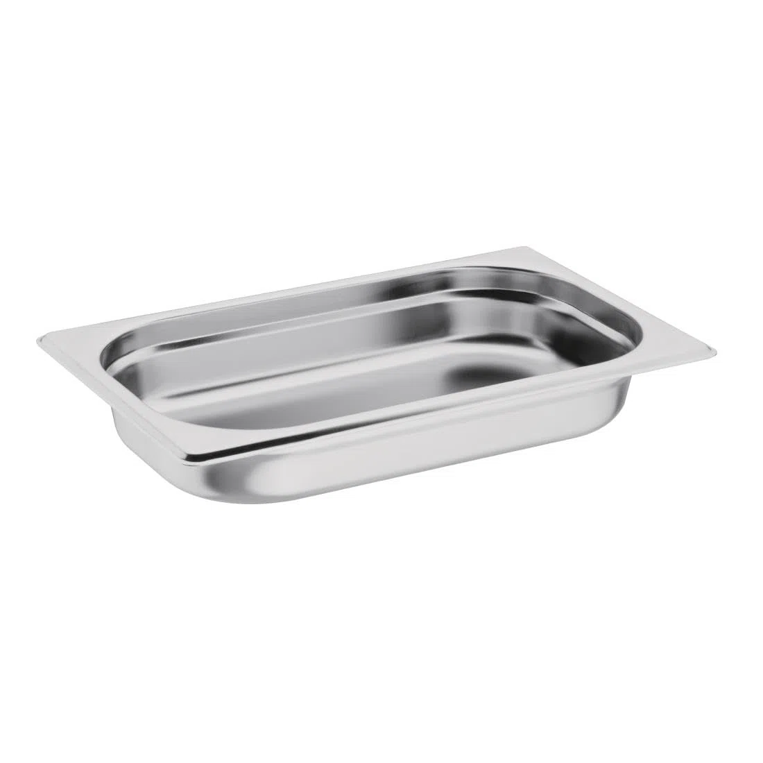 Vogue acero inoxidable sartén GN 1/4 40 mm 265 x 162 mm alimentos comida restaurante