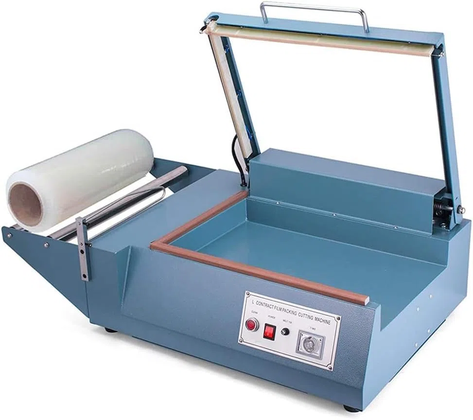 Selladora térmica portátil por impulso para bolsas de plástico con temporizador ajustable y cortador, máquina de sellado compacta para el hogar y la empresa.