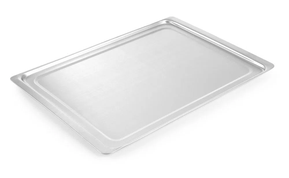 HENDI Bandeja de Recambio de Aluminio para Hornos de Convección H90 y H90S (227060, 227077), Accesorio Original, Bandeja para Hornear, 437x314x(H)8mm