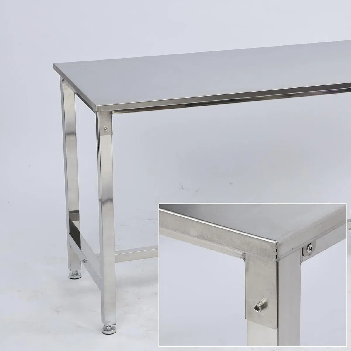 Mesa de Trabajo de Acero Inoxidable, Mesa Auxiliar Cocina