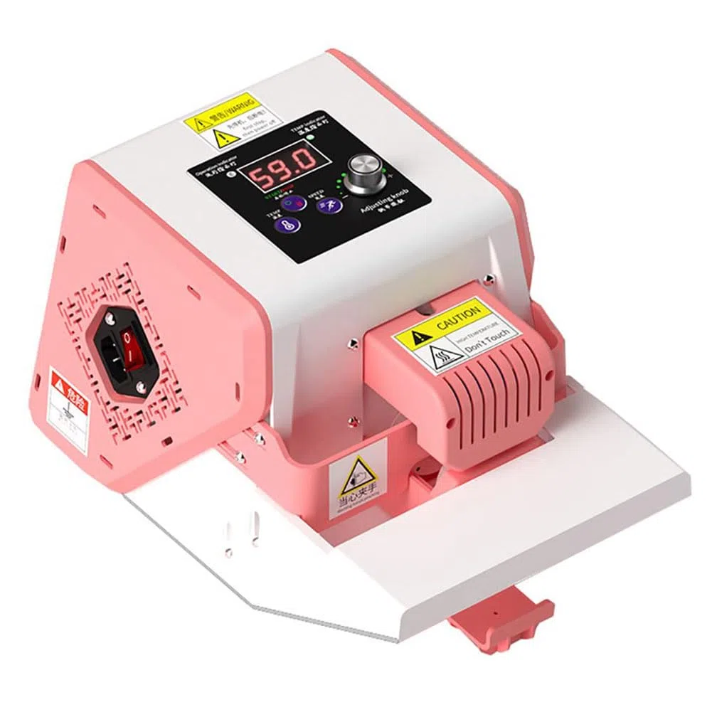 Selladora automática de Banda Continua, máquina envasadora de Alimentos con Rodillos, Rango de Temperatura Ajustable de 80 a 200 °C/Velocidad de hasta 5 m/min, para Bolsas de plást