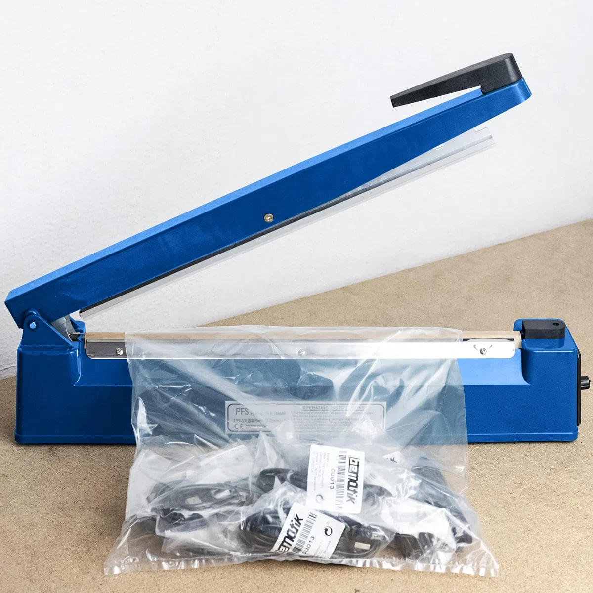 PrimeMatik - Selladora térmica de 40 cm para Bolsas de plástico