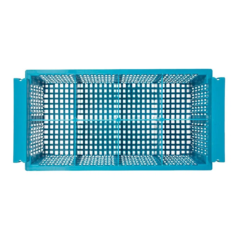 García de Pou Cesta Cubiertos Sin Asas 42,5X21X15 Cm Azul Pp