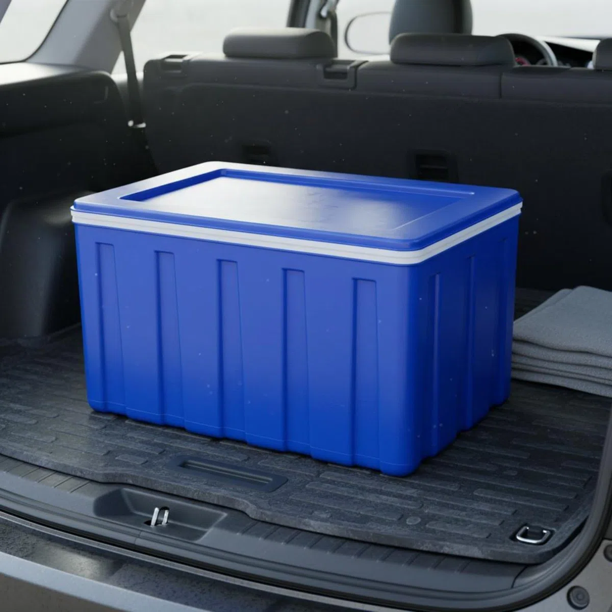 Portador Aislado Caja Térmica Recipiente Almacenamiento Térmico Aislamiento Multiuso Adecuado para Hostelería Transporte Exterior Furgonetas