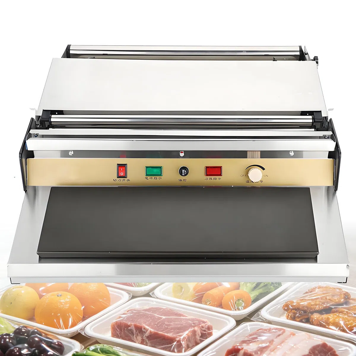 Máquina Envolvedora de Film Alimentario, Temperatura Regulable