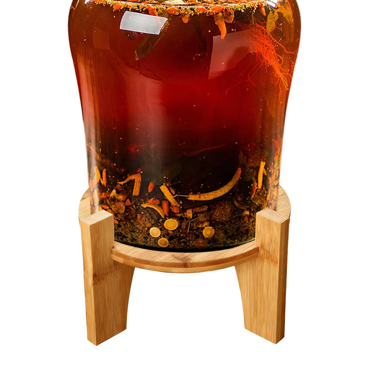 Soporte Para Dispensador De Bebidas - Soporte Para Dispensador De Bebidas De 18 Cm 7.09 Pulgadas, Supports Para Jarra De Madera, Robusto Elevador Para Dispensador De Agua En | Estación De