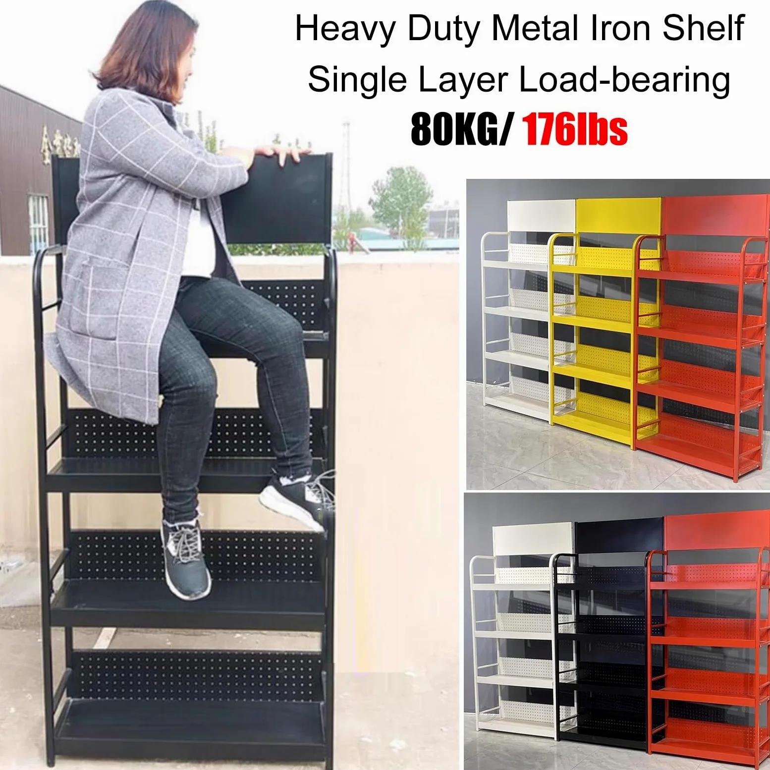 Organizador de latas de piso de 3 niveles y estante de exhibición para tiendas de conveniencia, despensas y farmacias, soporte para botellas de agua al por menor, blanco, 21in / 55 cm, perfecto para