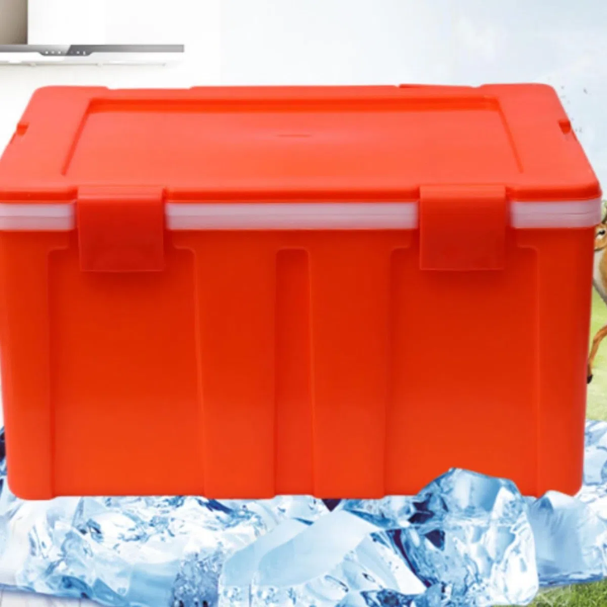 Baoblaze Recipiente Isotérmico con Tapa Aislado | Gran Capacidad, Resistente, Recipiente, para Catering, Repartidores