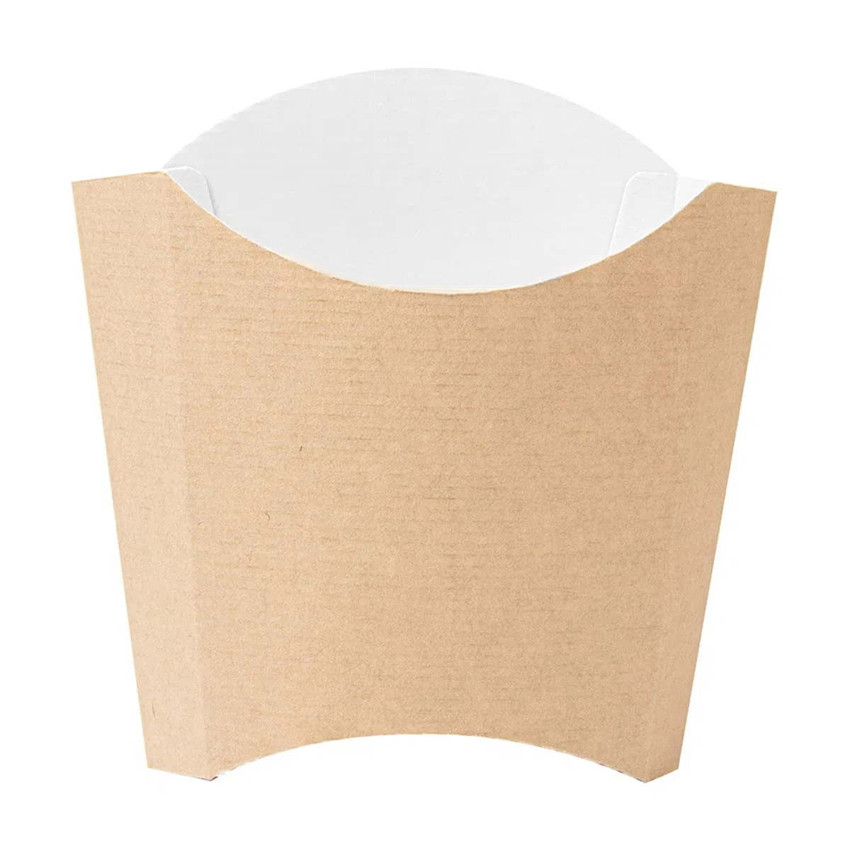 García de Pou - 200 unidades - Cajetillas Fritas Standard 'Thepack' 135 G 220 G/M2 13X8X13,5 Cm Natural Cartón Ondulado Nano-Micro