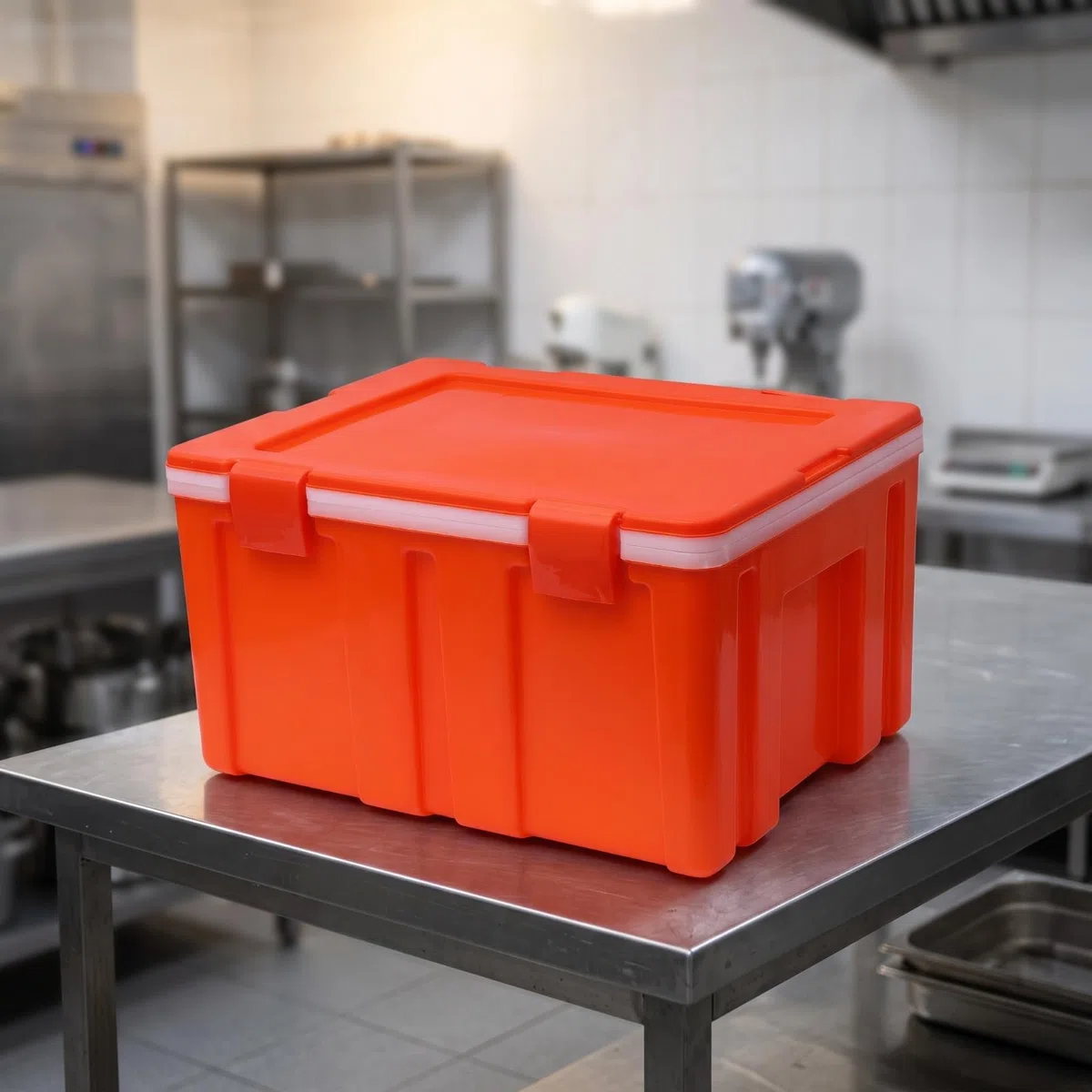 Baoblaze Recipiente Isotérmico con Tapa Aislado | Gran Capacidad, Resistente, Recipiente, para Catering, Repartidores
