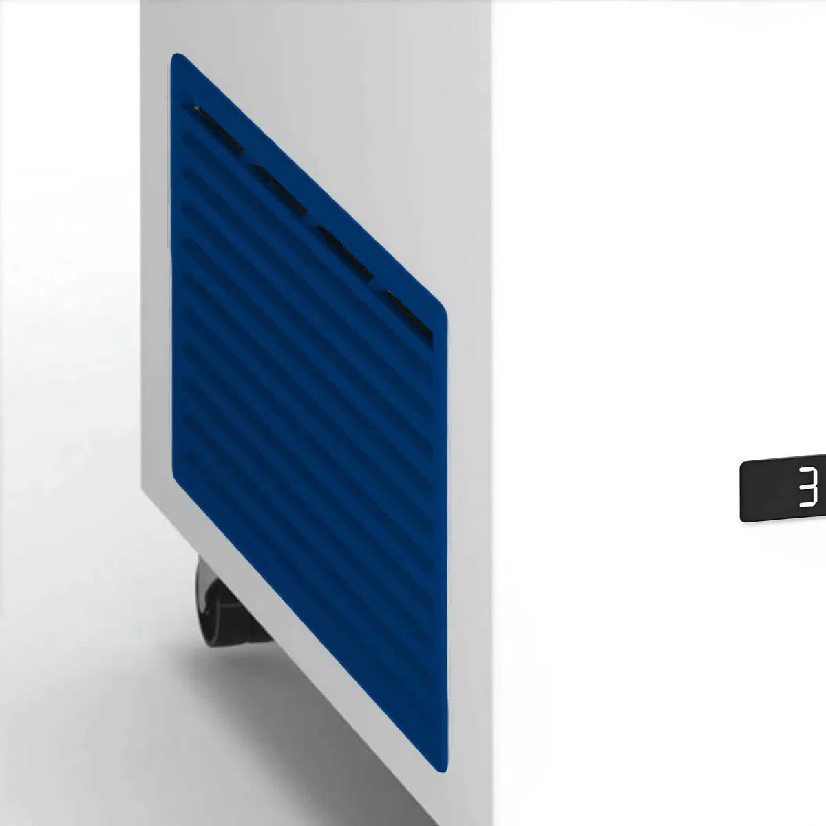 MBH - Arcón Congelador Industrial 304 Litros con Puerta Opaca, Termostato Regulable, Cerradura y Ruedas para Cocina, Bar y Restaurante (1060x670x895 mm)