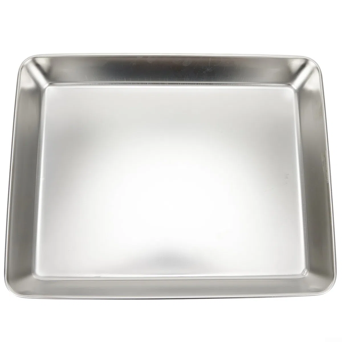 Bandeja rectangular apta para lavavajillas en acero inoxidable que mantiene tu horno ordenado (40 x 35 x 5.5)